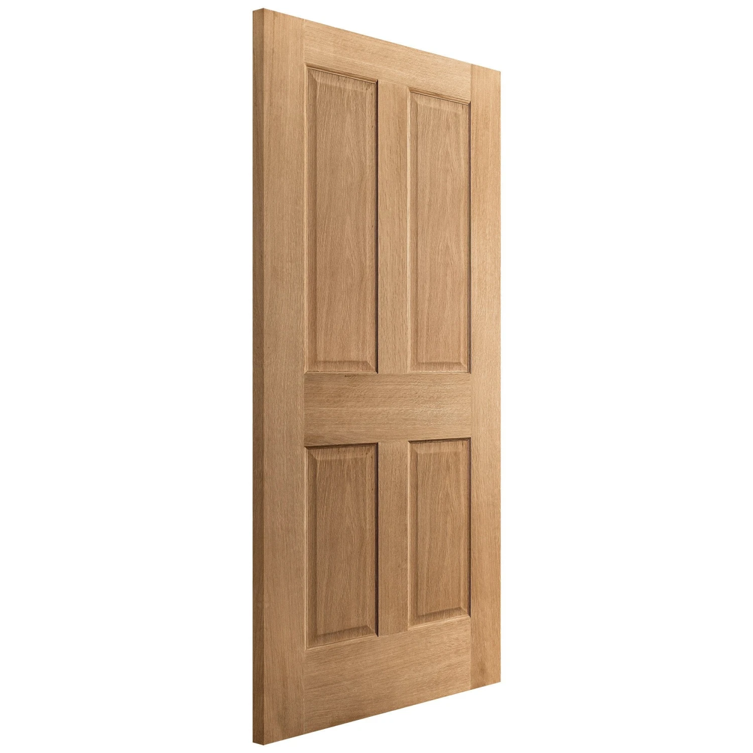 Oak Internal Unfinished Traditional Victorian 4 Panel FD30 Fire Door (51745) 2 Oak Internal Unfinished Traditional Victorian 4 Panel FD30 Fire Door (51745) - Image 2