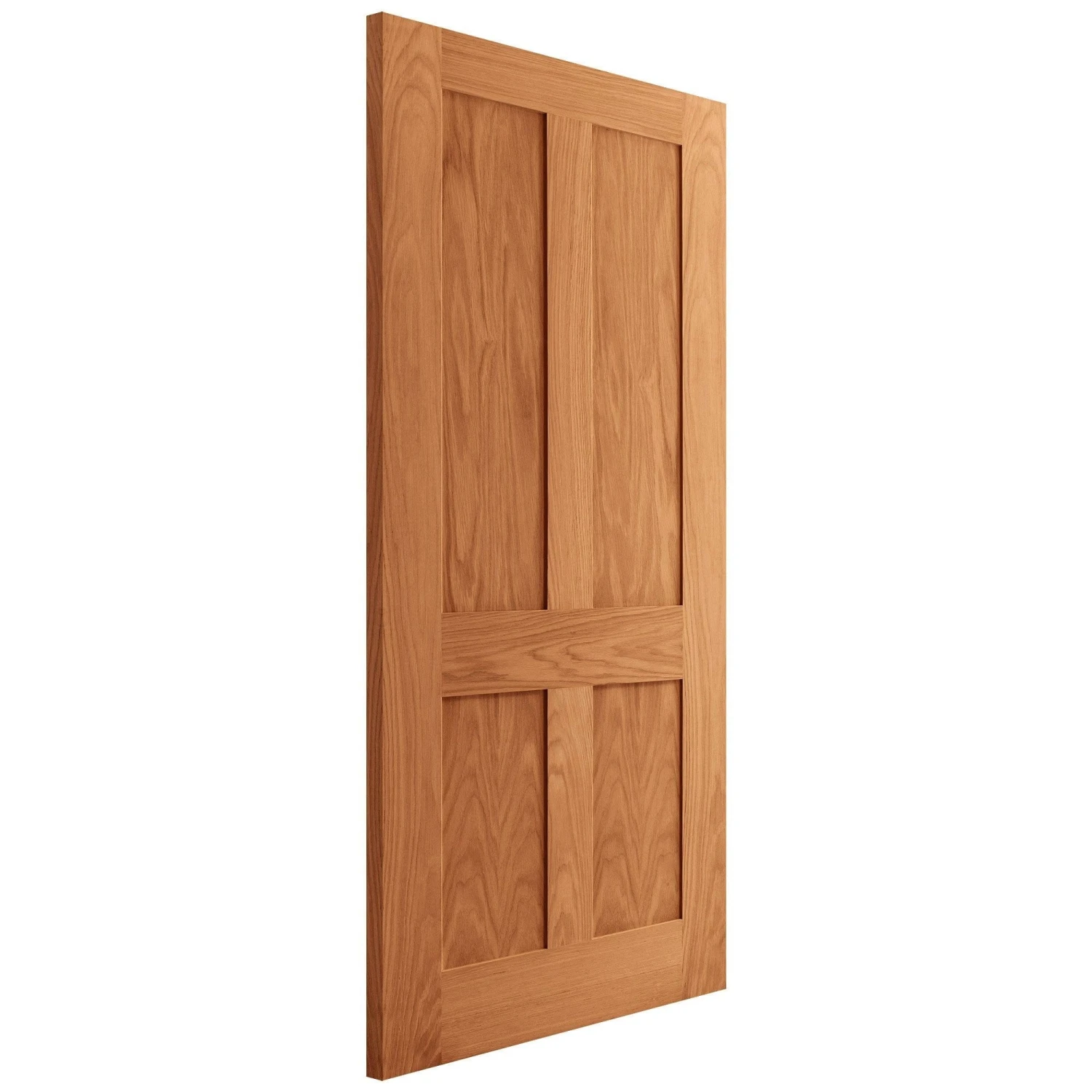 Oak Internal Fully Finished Victorian Shaker Flat Made-to-Measure FD30 Fire Door (122613) 3 Oak Internal Fully Finished Victorian Shaker Flat Made-to-Measure FD30 Fire Door (122613) - Image 3