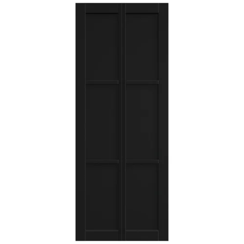 Black Internal Fully Finished Industrial 3 Panel Bi-fold Door (121174) 5 Black Internal Fully Finished Industrial 3 Panel Bi-fold Door (121174) -Oak Door Store 1728661026 49699600