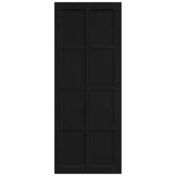 Black Internal Fully Finished 4 Panel Solid Bi-fold Door (121176) 5 Black Internal Fully Finished 4 Panel Solid Bi-fold Door (121176) -Oak Door Store 1728661176 62675400 1