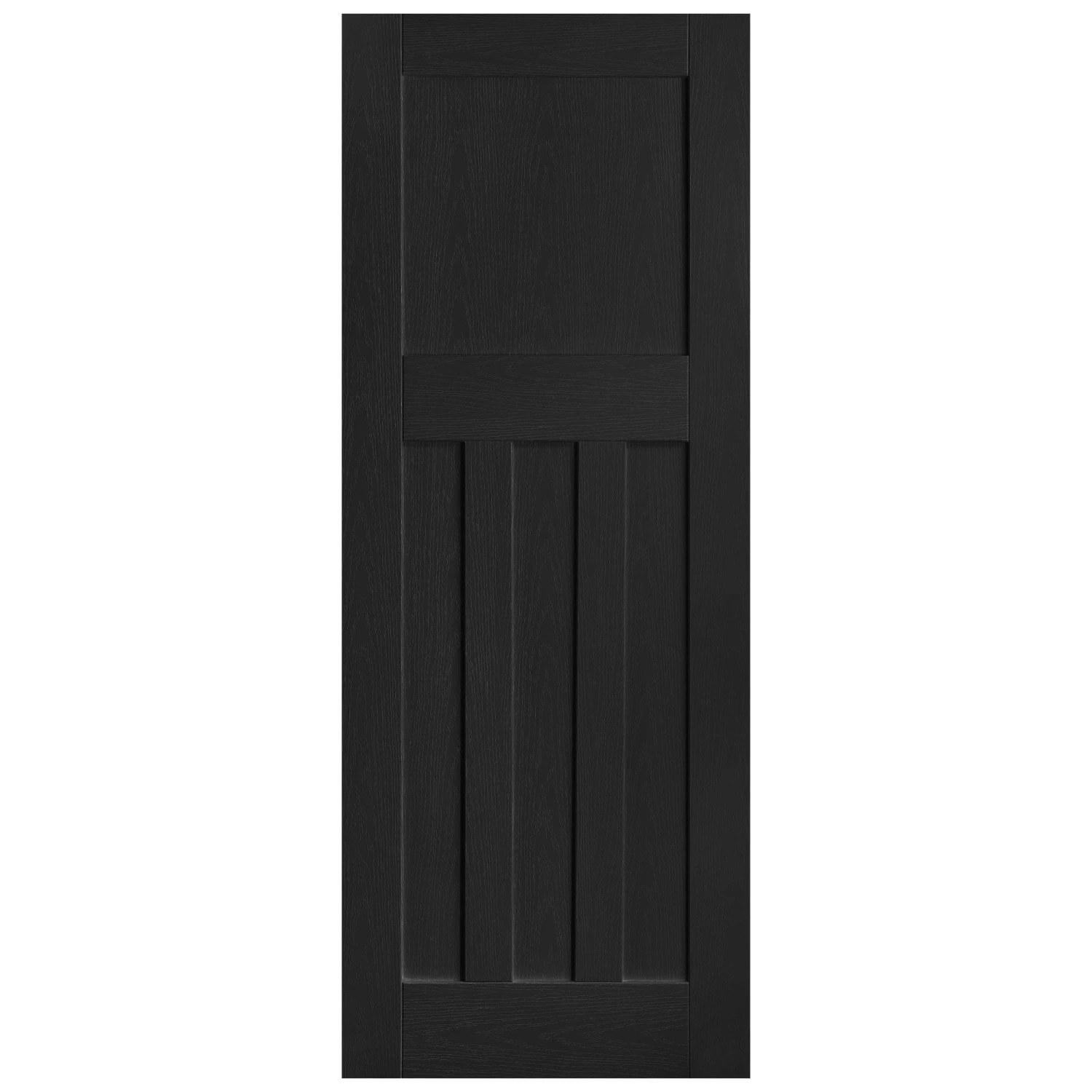 Black Internal Fully Finished Oak DX Door (121608) 3 Black Internal Fully Finished Oak DX Door (121608) - Image 3