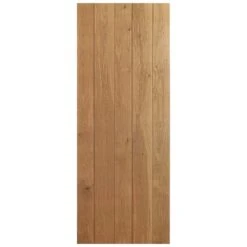 Solid Oak Internal Unfinished Rustic Grange Solid Made-to-Measure Ledged Door (124115) -Oak Door Store 1733227232 25771200