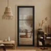 Internal Primed Industrial 2.0 Lifestyle 3 Light Clear Glass Door (119805)