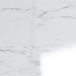 Carrara Marble - Lustre Stone 8mm High Gloss Laminate Flooring (90003) -Oak Door Store 1733231462 19357900
