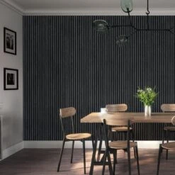 Dark Grey - Immersive Acoustic 21mm Fully Finished Wall Panelling (120330)