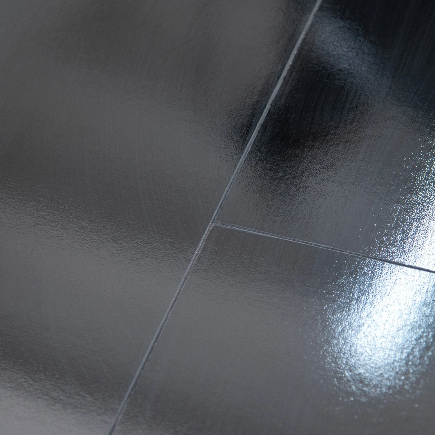 Black - Lustre Stone 8mm High Gloss Laminate Flooring (89999) 4 Black - Lustre Stone 8mm High Gloss Laminate Flooring (89999) - Image 4