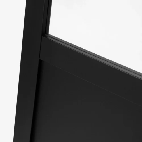 Jet Internal Black Fully Finished 1 Panel 2 Light Clear Glass Industrial Studio Door (124152) 12 Jet Internal Black Fully Finished 1 Panel 2 Light Clear Glass Industrial Studio Door (124152) -Oak Door Store 1735566780 23012700