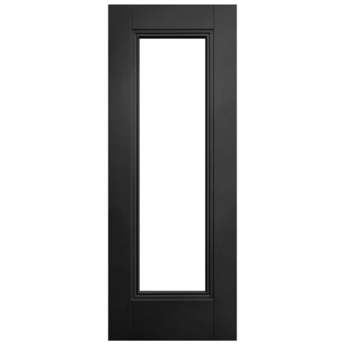 Jet Black Internal Fully Finished 1 Light Clear Glass Elegance Lancaster Door (124169) 6 Jet Black Internal Fully Finished 1 Light Clear Glass Elegance Lancaster Door (124169) -Oak Door Store 1735569748 42048900