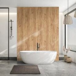 Liberty Gold Craft Oak - 2650 X 1230mm Waterproof Wall Panelling (124180)