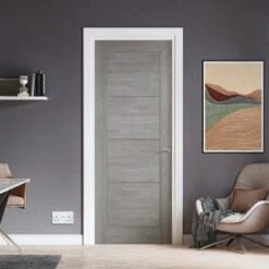 Light Grey Fully Finished Internal Endure Laminate Ladder Door (121997)