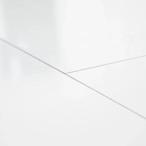 White - Lustre Stone 8mm High Gloss Laminate Flooring (90000) -Oak Door Store 1735981599 51988900
