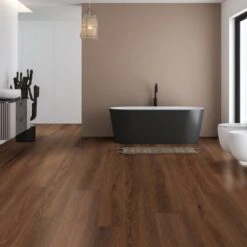 Penticton Oak - Foundation SPC 3.2mm Embossed UV Coated Rigid Core Vinyl Flooring (122991)