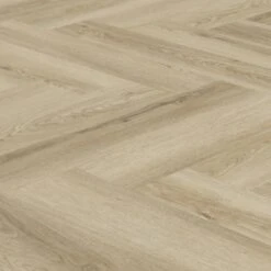Beaumont Oak - Luxe Vision Herringbone 5mm Embossed Purecoat Rigid Core Vinyl Flooring (123030) -Oak Door Store 1736776107 82041200