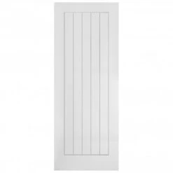 White Internal Lifestyle Moulded Smooth Cottage 5 Panel Door (124297) -Oak Door Store 1736848516 05601500