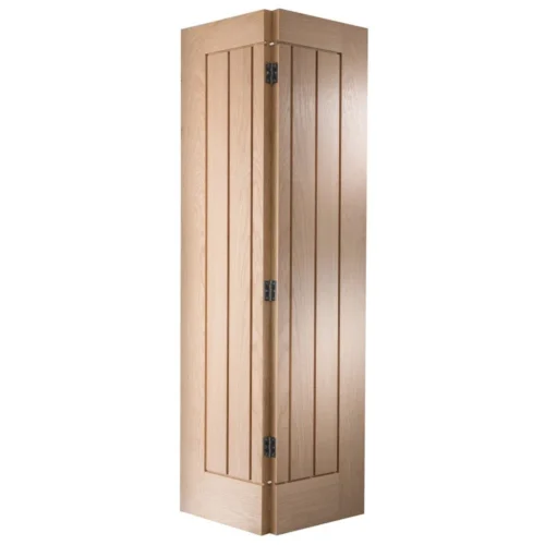 Oak Internal Unfinished Bi-Fold Oregon Cottage Door (47977) -Oak Door Store 1736938870 73278100