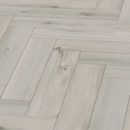 Merritt Oak - Foundation Herringbone LVT 5mm Anti-Microbial UV Coated Rigid Core Vinyl Flooring (123006) -Oak Door Store 1737636415 56952400