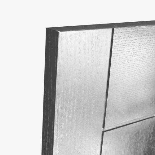 Ash Grey Internal Fully Finished Parma 1 Light Clear Glass Door (121185) -Oak Door Store 1738935256 90518600