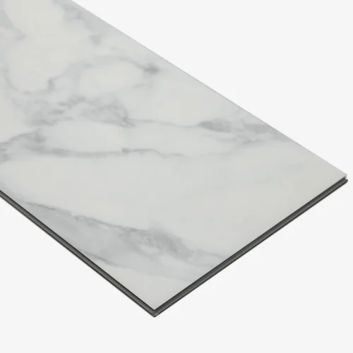 White Marble - Prime Plus 5mm Embossed Purecoat Rigid Core Vinyl Flooring (123024) -Oak Door Store 1739628333 43591200