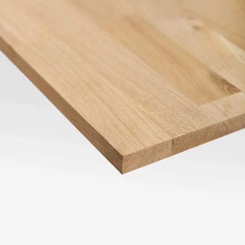 18mm Solid Finger-Jointed European Oak Furniture Board (2.40m), Euro Oak -Oak Door Store 1739800223 11486200