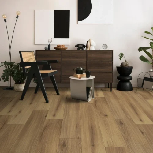 Sunlit Oak - Comfort Luxe Plus 12mm Laminate Flooring (122140)