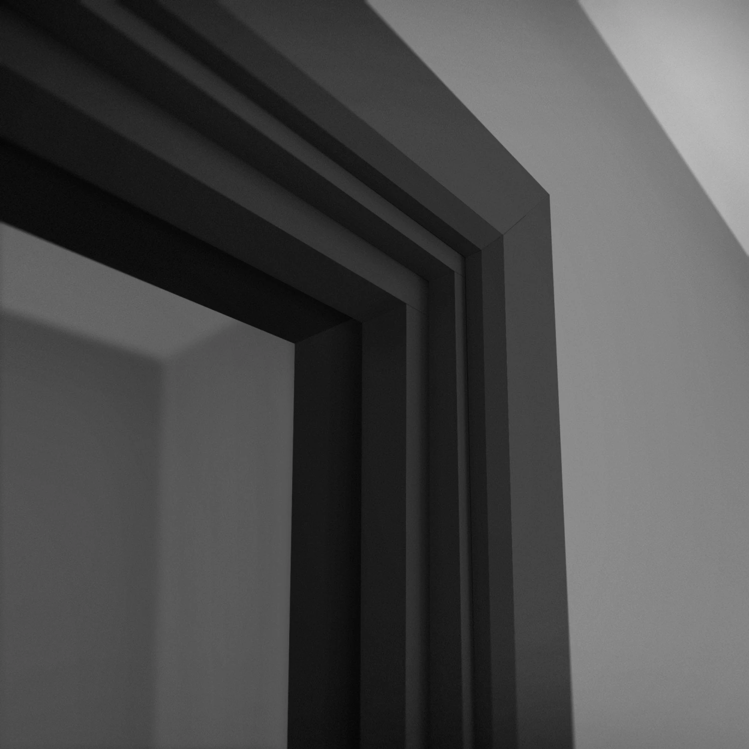 Black Painted Door Lining Set (113860) 2 Black Painted Door Lining Set (113860) - Image 2