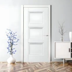 White Internal Primed Elegance Ripley FD30 Fire Door (88073)