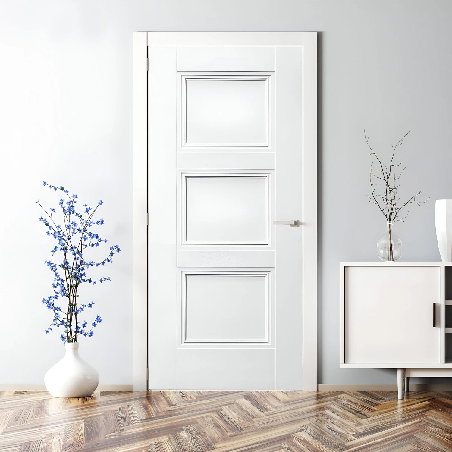 White Internal Primed Elegance Ripley FD30 Fire Door (88073) 1 White Internal Primed Elegance Ripley FD30 Fire Door (88073)