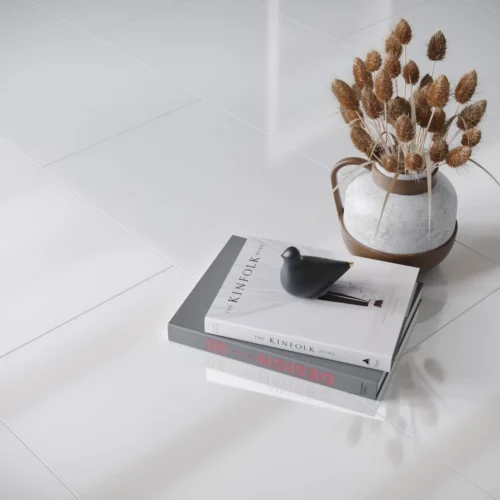 White - Lustre Flawless 8mm High Gloss Laminate Flooring (69724) 11 White - Lustre Flawless 8mm High Gloss Laminate Flooring (69724) -Oak Door Store 1742226063 88880200