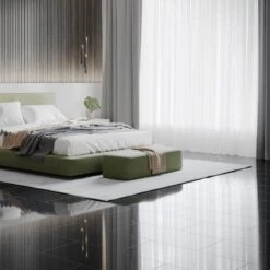 Black - Lustre Flawless 8mm High Gloss Laminate Flooring (69725) -Oak Door Store 1742226719 83306900