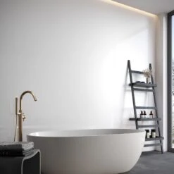 Liberty White - Lustre Stone 800 X 400mm Waterproof Wall Panelling (122687)