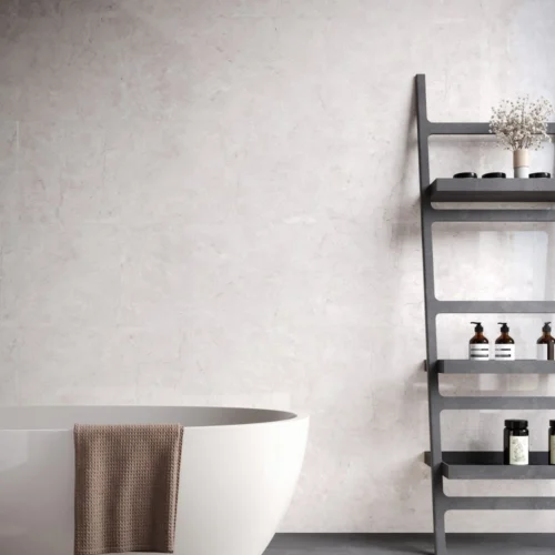 Liberty Toscano Chiaro - Lustre Stone 800 X 400mm Waterproof Wall Panelling (122541)