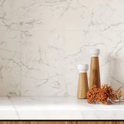 Liberty Carrara Marble - Lustre Stone 800 X 400mm Waterproof Wall Panelling (122540) 8 Liberty Carrara Marble - Lustre Stone 800 X 400mm Waterproof Wall Panelling (122540) -Oak Door Store 1742468485 88574000