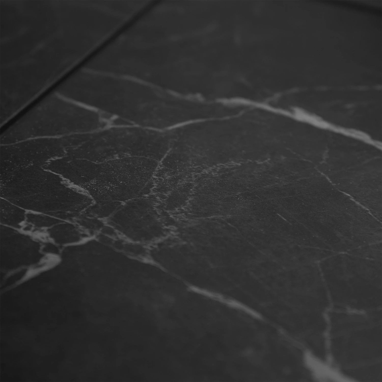 Black Gloss Marble - Luxe Vision Pre-Grouted 5.5mm Stone Embossed UV Coated Rigid Core Vinyl Flooring (123036) 9 Black Gloss Marble - Luxe Vision Pre-Grouted 5.5mm Stone Embossed UV Coated Rigid Core Vinyl Flooring (123036) - Image 9