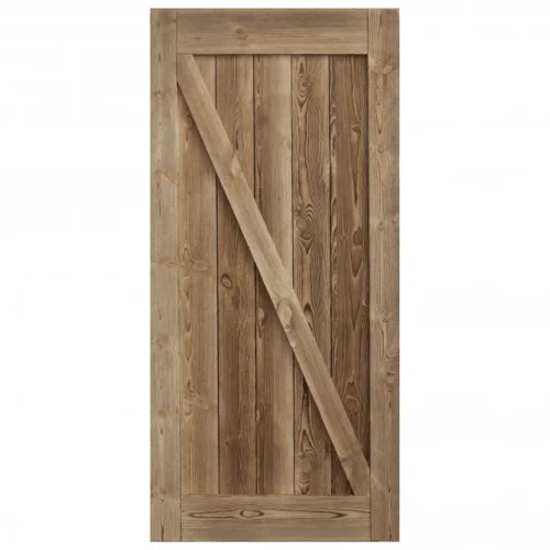 Carbonised Internal Pine 1 Panel Brace Barn Door (121046) 5 Carbonised Internal Pine 1 Panel Brace Barn Door (121046) -Oak Door Store 1744642251 84537200