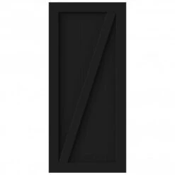 Black Internal Primed 1 Panel Brace Barn Door 5 Black Internal Primed 1 Panel Brace Barn Door -Oak Door Store 1744704071 30427900