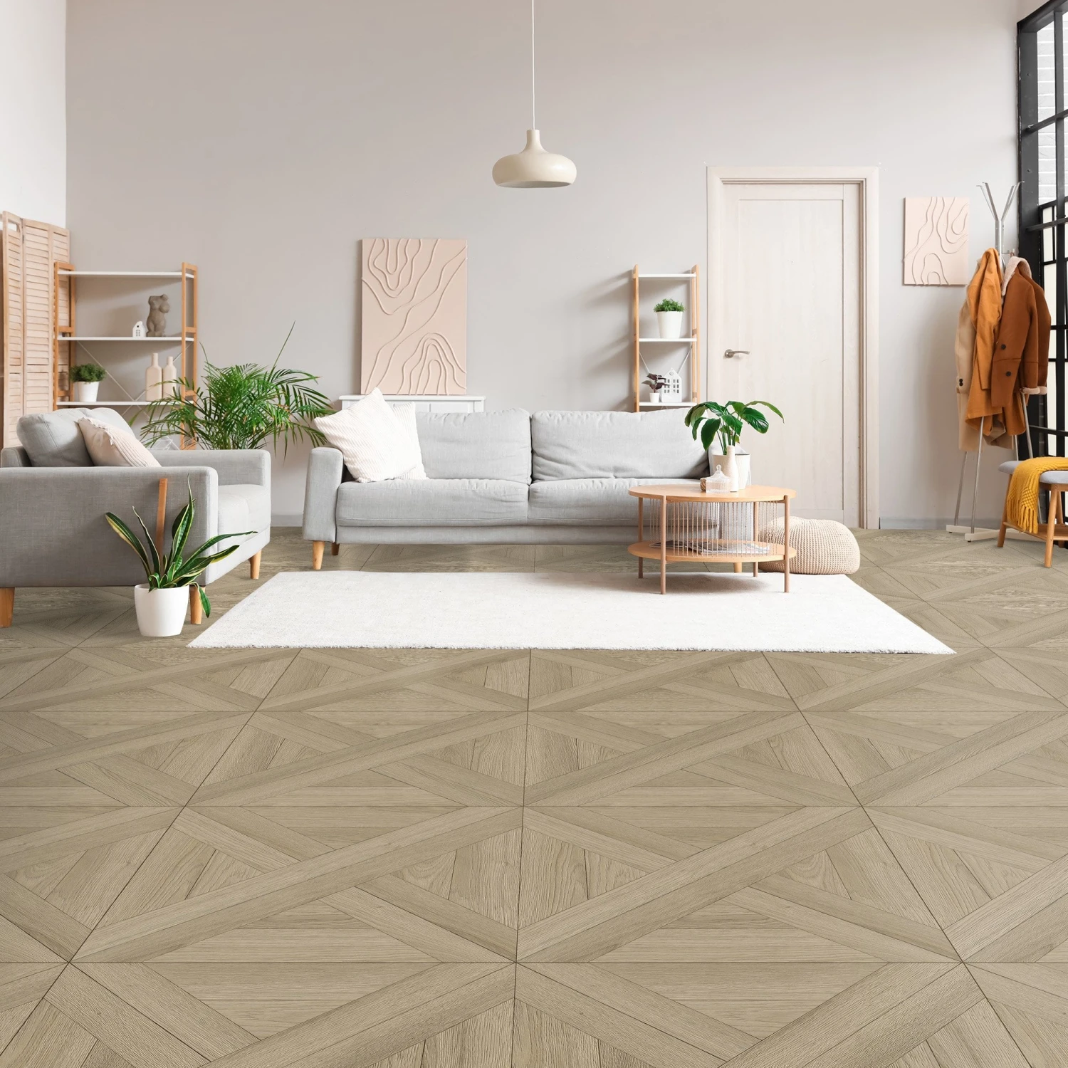 Surrey Oak - Luxe Vision SPC 6.5mm Embossed UV Coated Rigid Core Vinyl Flooring (123038) 1 Surrey Oak - Luxe Vision SPC 6.5mm Embossed UV Coated Rigid Core Vinyl Flooring (123038)