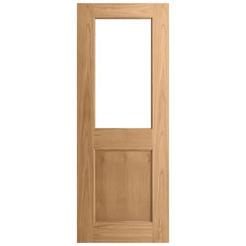 White Internal Oak Camargue 1 Light Clear Glass KF Door (121773) 6 White Internal Oak Camargue 1 Light Clear Glass KF Door (121773) -Oak Door Store 1745494599 66891200