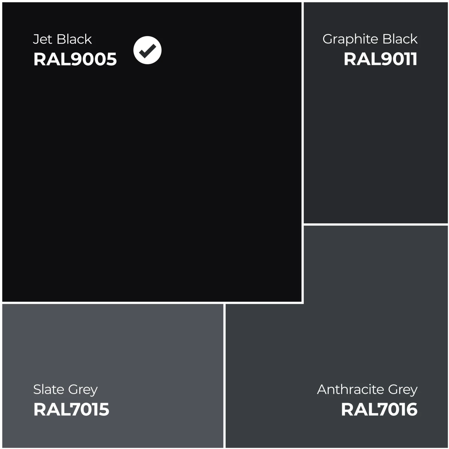 Jet Black Internal Fully Finished 1 Light Clear Glass Elegance Lancaster Door (124169) 4 Jet Black Internal Fully Finished 1 Light Clear Glass Elegance Lancaster Door (124169) - Image 4