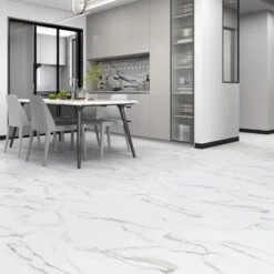 Arctic White Marble - Lifestyle Plus 5mm Rigid Core Vinyl Flooring (119172)