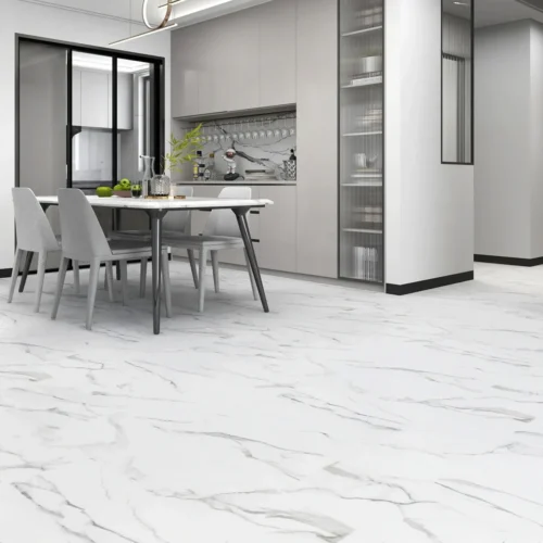 Arctic White Marble - Lifestyle Plus 5mm Rigid Core Vinyl Flooring (119172)
