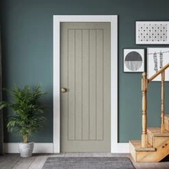 Silk Grey Internal Fully Finished Cottage Door (120413)