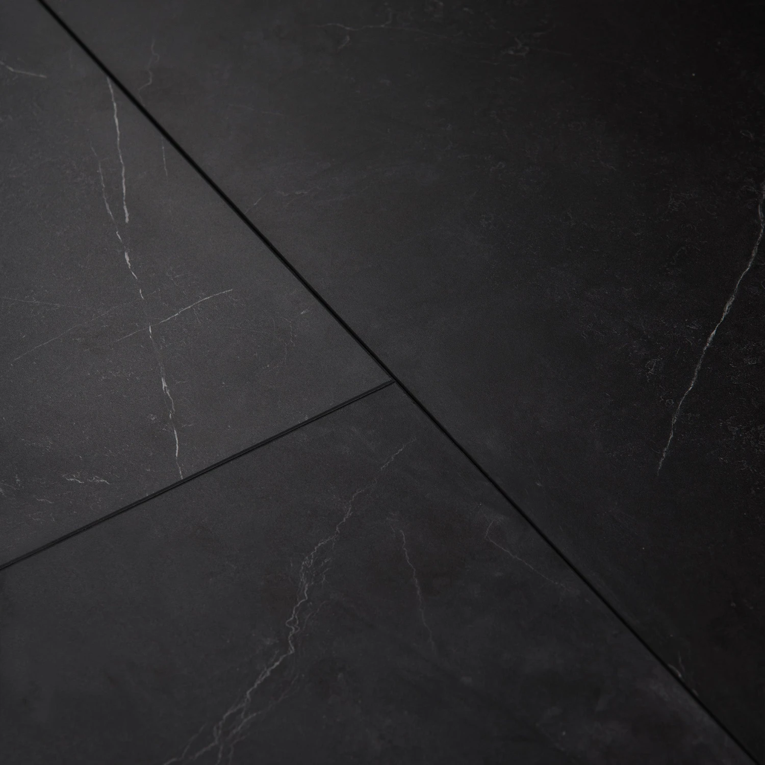 Black Marble - Luxe Vision SPC 4mm UV Resistant Coating Wall Panelling (123045) 2 Black Marble - Luxe Vision SPC 4mm UV Resistant Coating Wall Panelling (123045) - Image 2