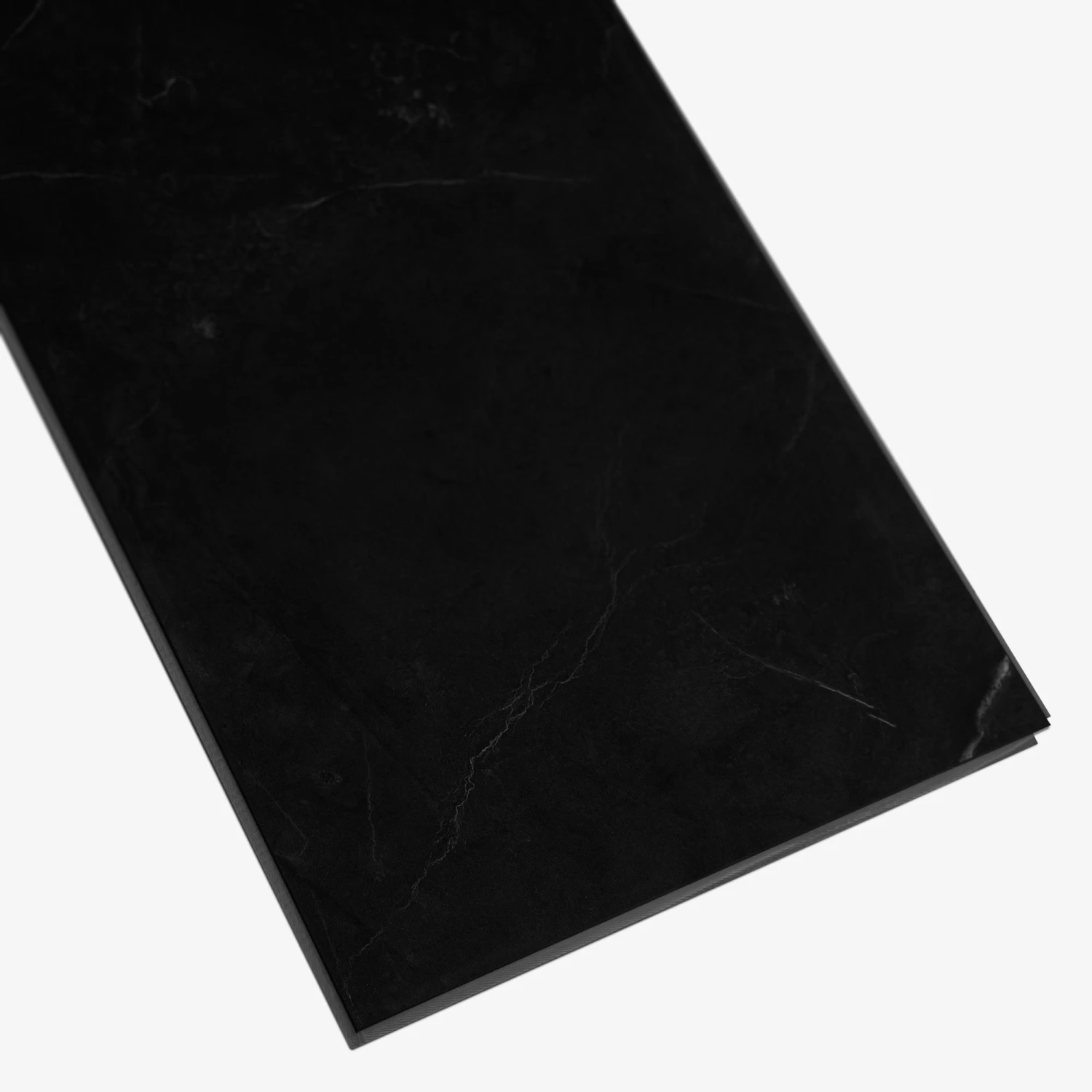 Black Marble - Luxe Vision SPC 4mm UV Resistant Coating Wall Panelling (123045) 8 Black Marble - Luxe Vision SPC 4mm UV Resistant Coating Wall Panelling (123045) - Image 8