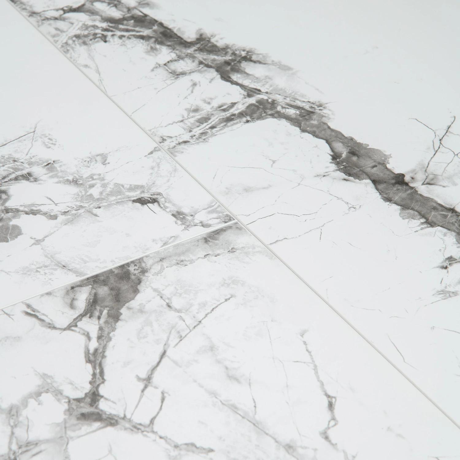 White Marble - Luxe Vision SPC 4mm UV Resistant Coating Wall Panelling (123046) 3 White Marble - Luxe Vision SPC 4mm UV Resistant Coating Wall Panelling (123046) - Image 3