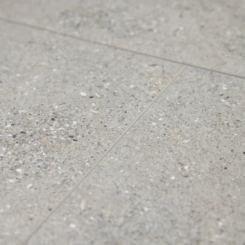 Terrazzo Stone - Luxe Vision SPC 4mm UV Resistant Coating Wall Panelling (123052) -Oak Door Store SKU 345290 perspective