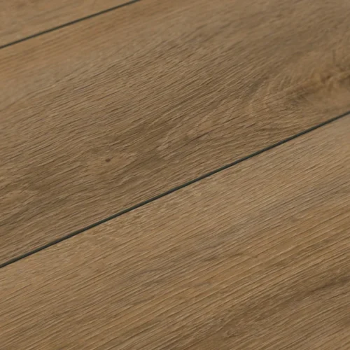 Grand Oak Brown - 12mm Water-Resistant Laminate Flooring (D90222) -Oak Door Store SKU 500014 closeup 27a27757 79f5 4c42 9f89 fd1a5fb2c4c2