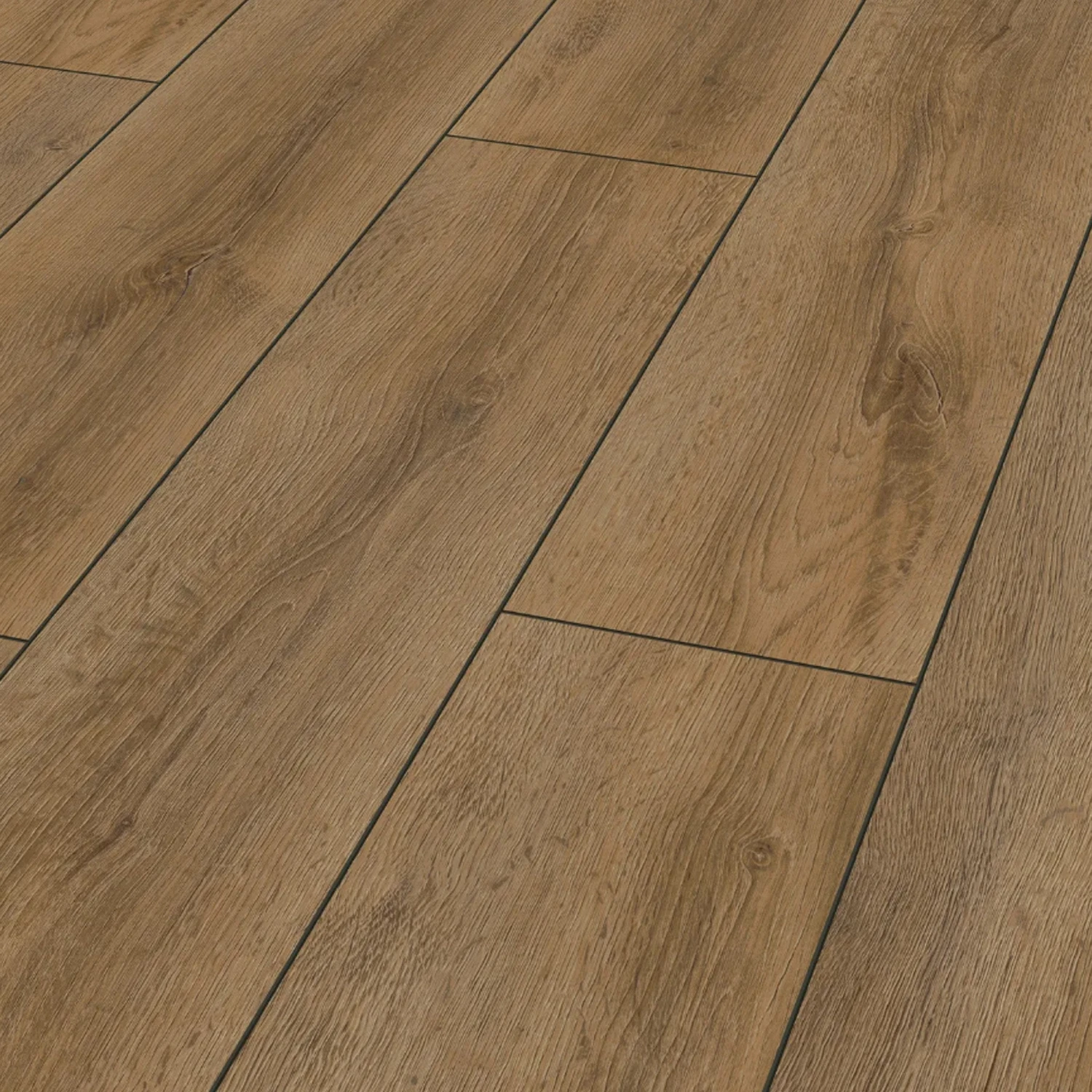 Grand Oak Brown - 12mm Water-Resistant Laminate Flooring (D90222) 3 Grand Oak Brown - 12mm Water-Resistant Laminate Flooring (D90222) - Image 3