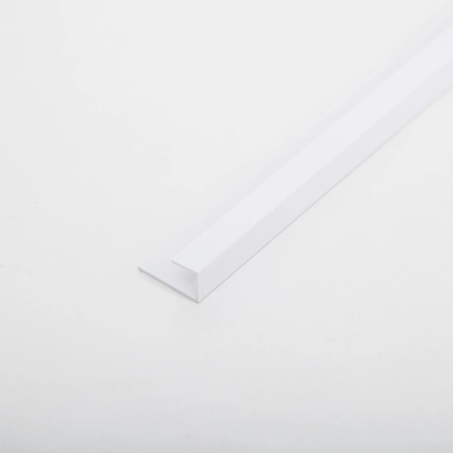 White - PVC Wall Panelling End Cap Trim (SPT-END-WH) 1 White - PVC Wall Panelling End Cap Trim (SPT-END-WH)
