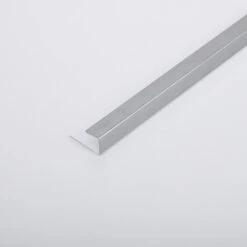 Silver - PVC Wall Panelling End Cap Trim (SPT-END-SI)