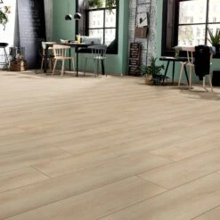 Summer Oak Beige - 8mm Water-Resistant Laminate Flooring (D3902)